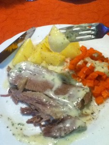 Boiled beef