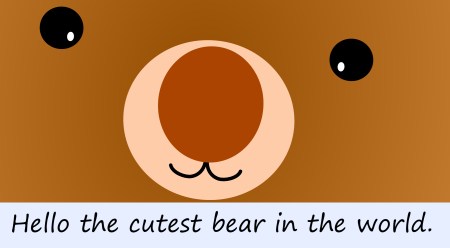 Cutest bear in the world 1