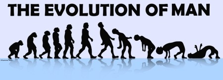 evolution of man