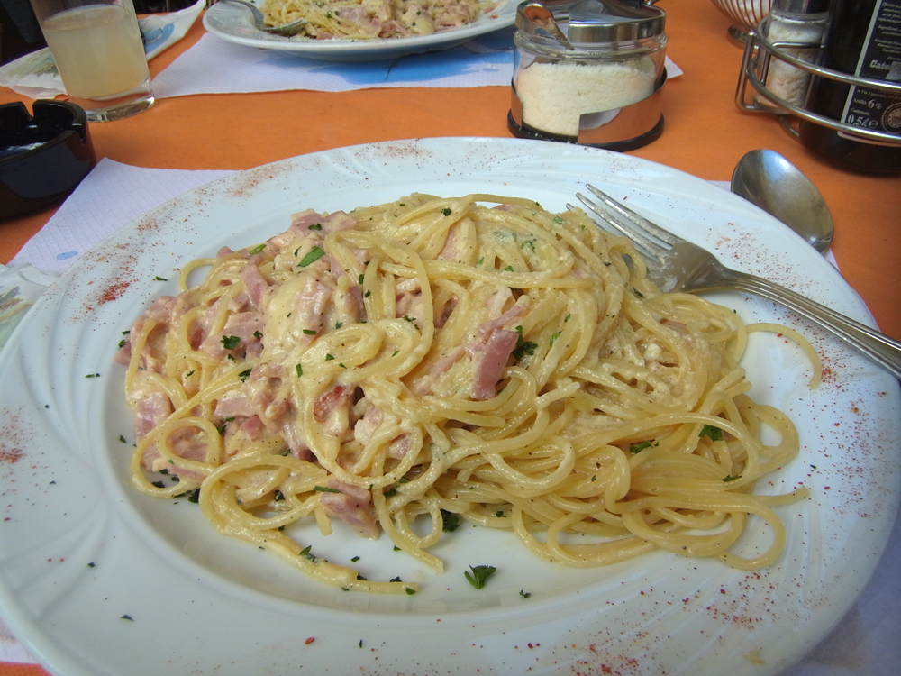 There is no dignified way to eat this!