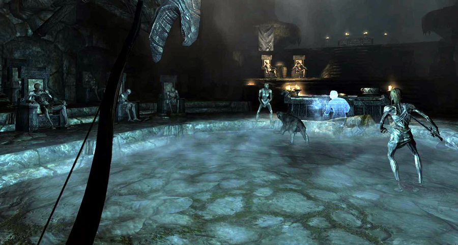 Zombie conference, with ghost guest speaker.