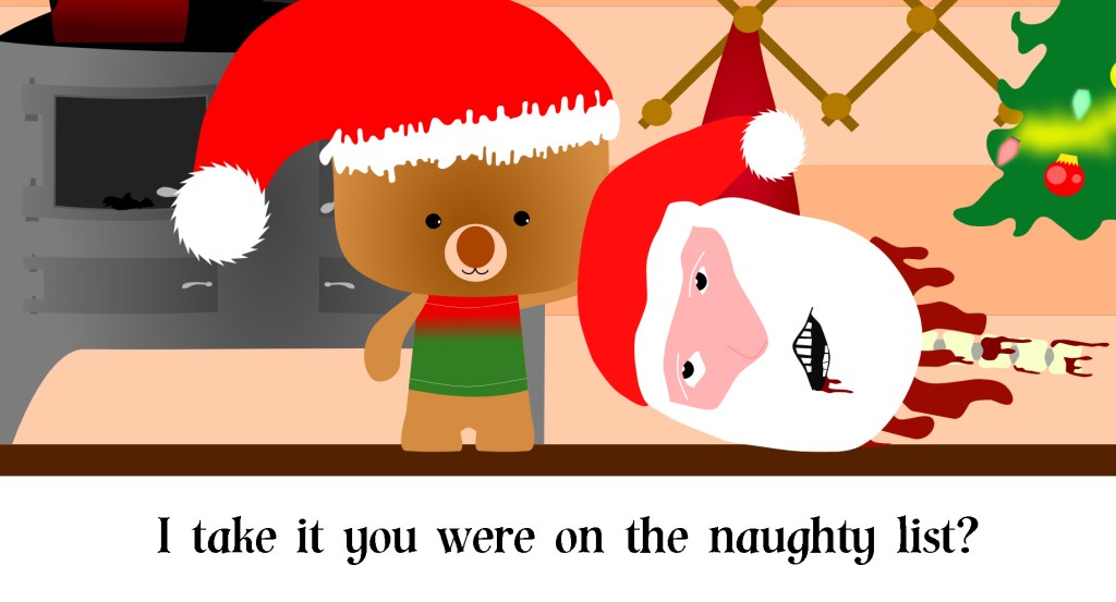 Cutest bear in the world christmas 