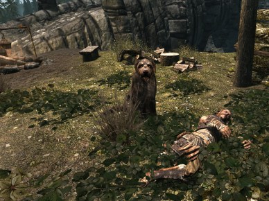 Don't eat his corpse!
